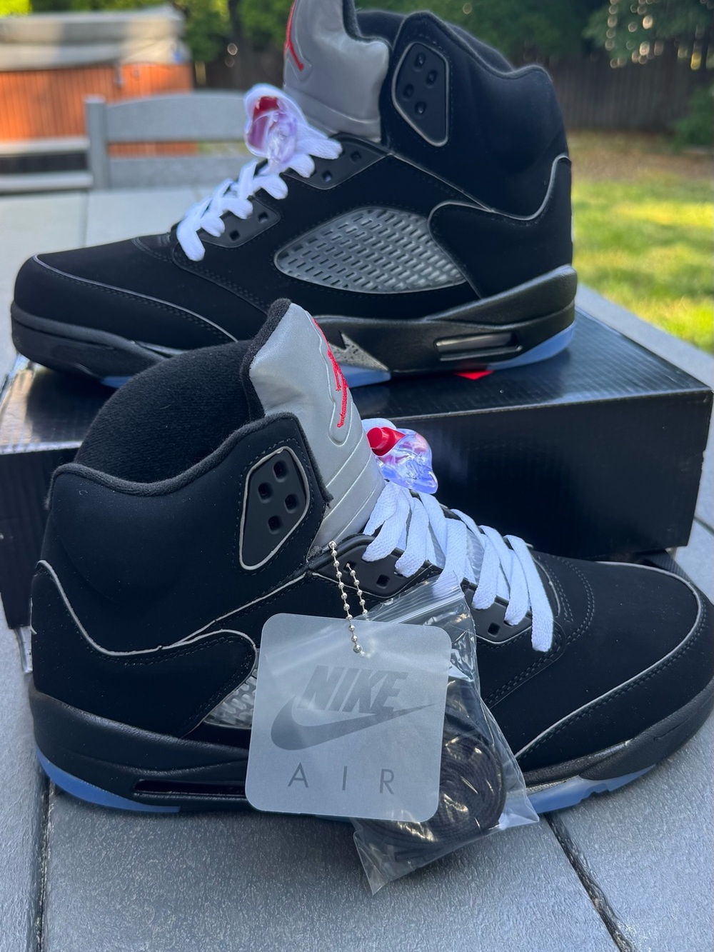 Nike Air Jordan 5 Retro Men’s Sneakers - metallic’s